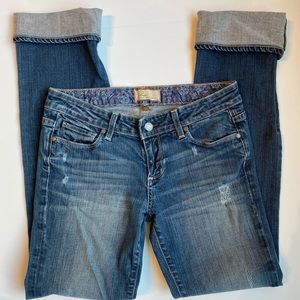 Paige Jimmy Jimmy Cuff Boyfriend Jeans